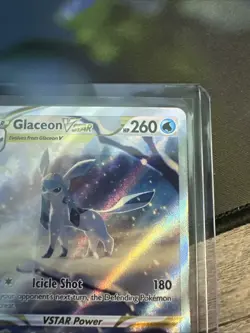 Glaceon VStar GG40/GG70 - Pokemon Crown Zenith Galarian Gallery Card - NM - Image 5