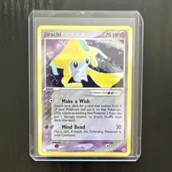 Pokemon TCG Jirachi Holo Rare Card 8/101 EX Hidden Legends - Image 1