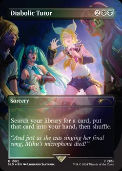 Secret Lair Hatsune Miku Digital Sensation EN Rainbow Foil English Sealed - Image 2
