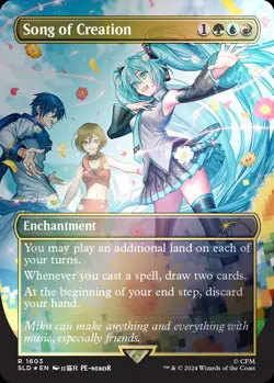 Secret Lair Hatsune Miku Digital Sensation EN Rainbow Foil English Sealed - Image 5