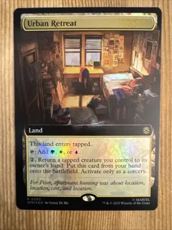 Urban Retreat - Foil Extended Art SPM NM MTG - Image 1