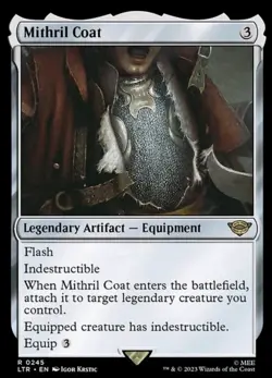 Mithril Coat - The Lord of the Rings #0245 - Magic the Gathering MTG - Image 1
