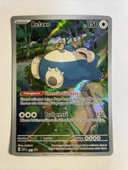 1x 151 Pokemon Relaxo Holo Promo SVP 051 Deutsch NM/M - Image 1