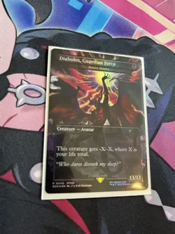 MTG Final Fantasy FFVIII Diabolos, Guardian Force (Death´s Shadow) FOIL SCH 40 - Image 1