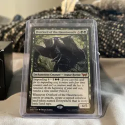 Overlord of the Hauntwoods - Duskmourn House of Horror (DSK) #194 LP MTG - Image 1