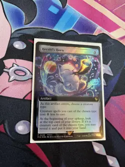 MTG Final Fantasy XIV FIC 0228 Herald´s Horn PROMO Foil - Image 1