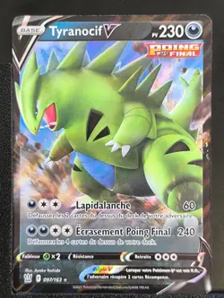 Carte Pokemon Tyranocif V 097/163 EB05 EB5 Styles De Combat Epee Et Bouclier - Image 2