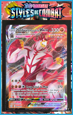 Carte Pokemon Shifours poing final VMAX 086/163 EB05 EB5 Styles De Combat - Image 1