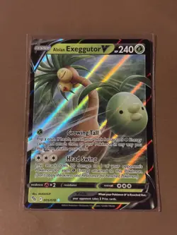 Alolan Exeggutor V Ultra Rare Pokemon GO 005/078 NM - Image 1