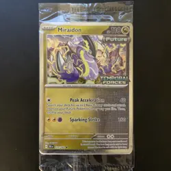 Pokemon TCG Miraidon 121/162 Temporal Forces Sealed BEST BUY EXCLUSIVE PROMO - Image 1