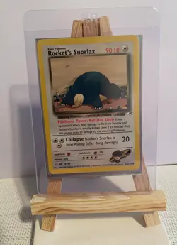 Rocket's Snorlax 033/132 Gym Heroes Regular Pokemon TCG Team Rocket - Image 1