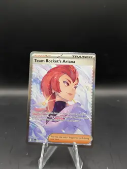 Team Rocket’s Ariana 237/182 Full Art Secret Rare - Pokemon TCG - Near Mint - Image 1