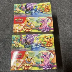 Pokemon TCG Prismatic Evolutions Mini Tin Display Box EMPTY - Image 1