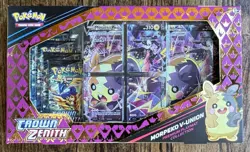 POKEMON MORPEKO V-UNION SPECIAL COLLECTION BOX CROWN ZENITH NEW FACTORY SEALED - Image 1