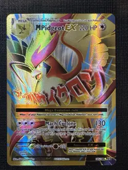 Pokemon TCG M Pidgeot EX 105/108 XY Evolutions Near Mint Condition - Image 1