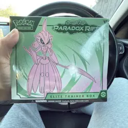 Pokemon TCG Paradox Rift Elite Trainer Box ETB Iron Valiant ETB Brand New Sealed - Image 1