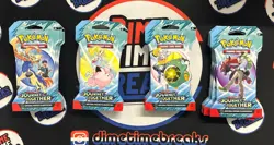 4x Pokemon TCG Scarlet & Violet Journey Together Sleeved Packs BRAND NEW Art Set - Image 1