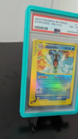 2003 Pokemon Skyridge Gyrados Reverse Foil PSA 8 - Image 2