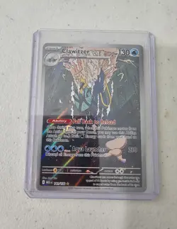 Pokemon CLAWITZER 141/132 - Mega Evolution - ILLUSTRATION RARE - MINT - Image 1