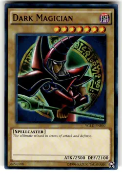 🔥YUGIOH • DARK MAGICIAN • ULTRA RARE • YGLD-ENB02 • Unl EDITION • NM🔥 - Image 1