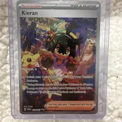 Kieran Supporter Trainer Card Pokemon TCG Scarlet & Violet 151 #3 - Image 1