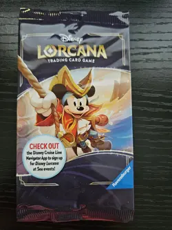 Disney Lorcana TCG Azurite Sea Cruise Exclusive Bonus Full 5 card Set & Bag! - Image 4