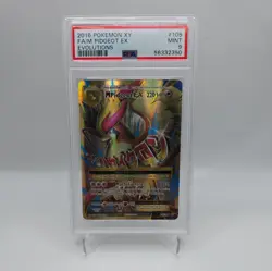 Pokemon Card - M Pidgeot EX 105/108 - XY Evolutions - Full Art - PSA 9 Mint - Image 1