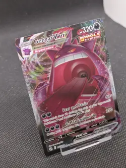 Gengar VMAX 157/264 Fusion Strike Full Art Ultra Rare Holo Pokemon Card * New * - Image 2