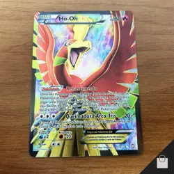 Ho-oh EX 119/124 Dragons Exalted Brazilian Pokemon TCG Holo Card Rare 2012 NM - Image 1
