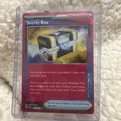 Pokemon TCG Secret Box 163/167SV06: Twilight Masquerade Holo Card NM Condition - Image 1