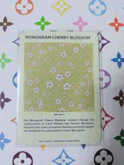 Louis Vuitton x Takashi Murakami Monogram Cherry Blossom Trading Card 025 - Image 1