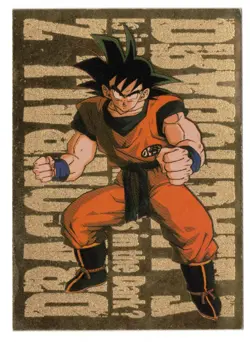 Dragon Ball Z Goku Gold Foil Card G-2 - Image 1