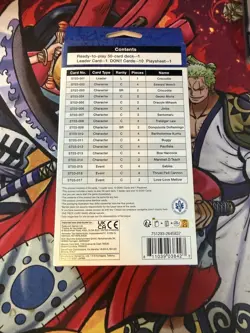 One Piece Card Game Starter Deck ST-03 WARLORDS OF THE SEA English SEALED USA 811039038427 - Image 2