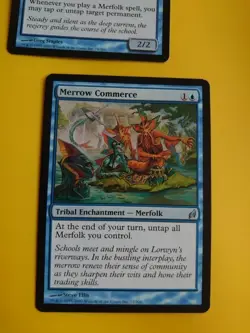 Merrow Commerce - tribal enchantment & Merrow Reejerey MTG 2 Card. Lorwyn. - Image 2