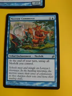 Merrow Commerce - tribal enchantment & Merrow Reejerey MTG 2 Card. Lorwyn. - Image 3
