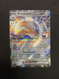 Archaludon EX Holo Card 130/191 Play Stamped Prize Pack Series - Image 1