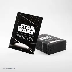Gamegenic Star Wars: Unlimited Premium Art Sleeves - Card Back White - Image 2