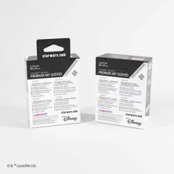Gamegenic Star Wars: Unlimited Premium Art Sleeves - Card Back White - Image 5