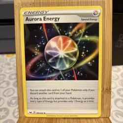 Aurora Energy 186/202 Sword & Shield Base Set Regular Uncommon Pokemon Card - Image 1