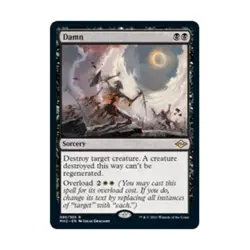 WOTC MtG Modern Horizons 2 Damn (R) (Foil) NM - Image 1