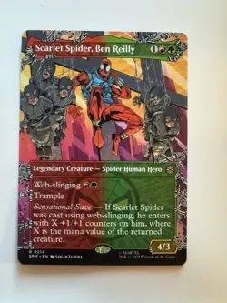Scarlet Spider, Ben Reilly - #214 (Borderless) Marvel's Spider-Man Regular - Mtg - Image 1