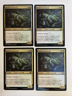 4x Mtg Strixhaven Moldering Karok NM/M Magic The Gathering - Image 1