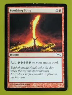 Seething Song x1 Mirrodin 1x Magic the Gathering MTG - Image 1