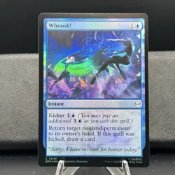 NM Foil Whoosh!, MTG, Marvel's Spider-Man, Magic the Gathering, 48 - Image 1