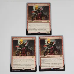 x3 Boomstacker MTG Magic the Gathering 49/107 Unsanctioned NM+ Goblin Artificer - Image 1