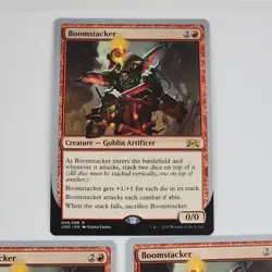 x3 Boomstacker MTG Magic the Gathering 49/107 Unsanctioned NM+ Goblin Artificer - Image 2