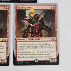 x3 Boomstacker MTG Magic the Gathering 49/107 Unsanctioned NM+ Goblin Artificer - Image 4