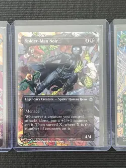 MTG Marvel's Spider-Man Play Booster, Magic the Gathering Lot Of 300+BORDERLESS - Image 3