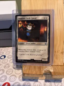 Dwarven Castle Guard 0018 Magic The Gathering MTG Final Fantasy FF NM - Image 1