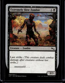 Extremely Slow Zombie (B) | MtG Magic Unstable | English | Near Mint-Mint (NM-M) - Image 1